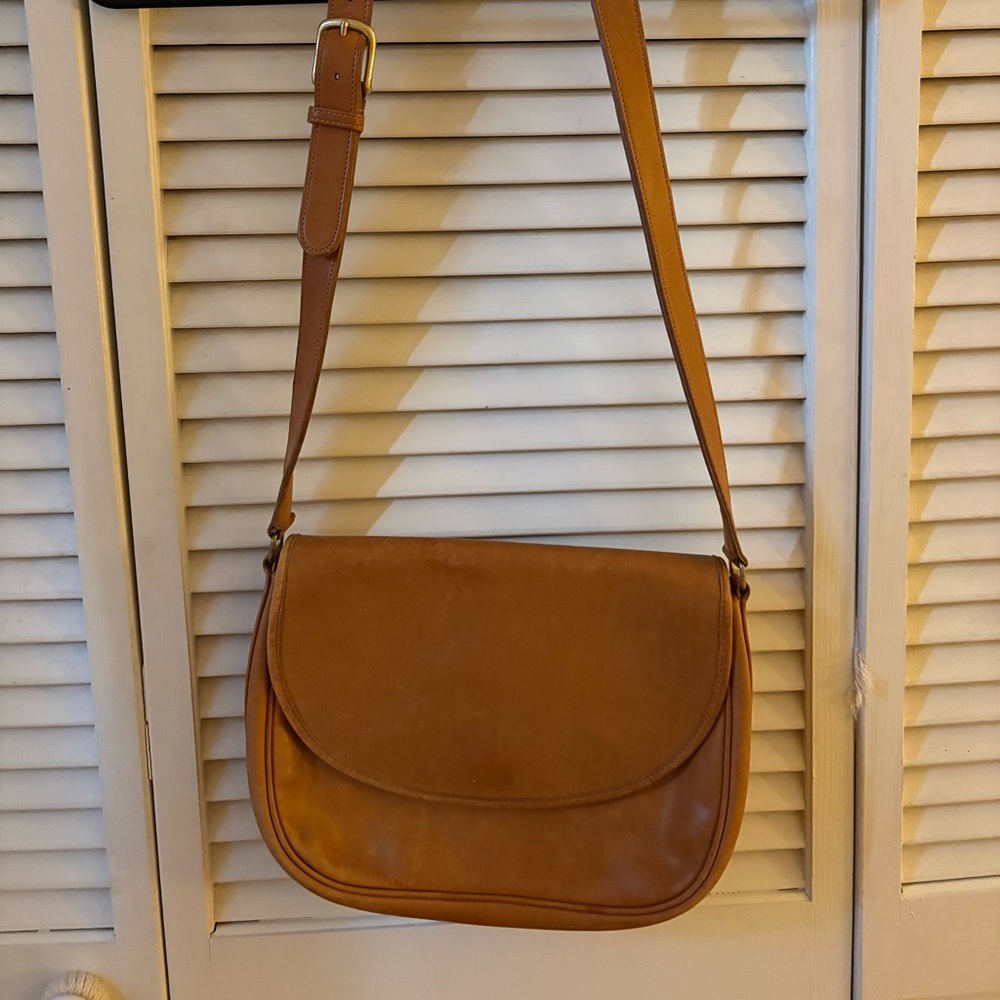 Coach Leather Crossbody Bag